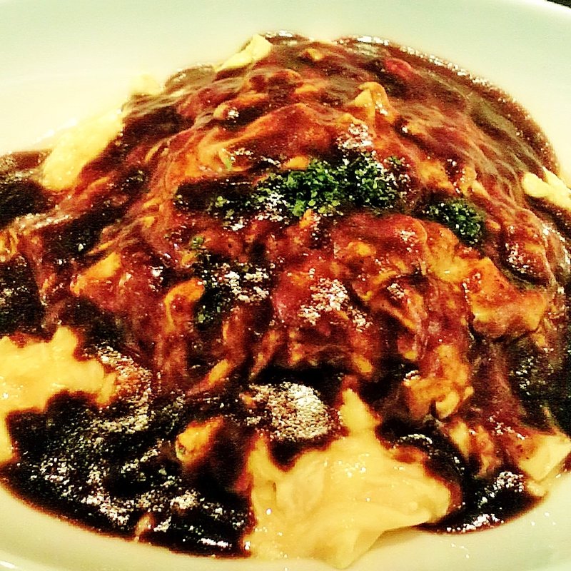 チーズトロトロオムライスセット(レストランくじらおか )