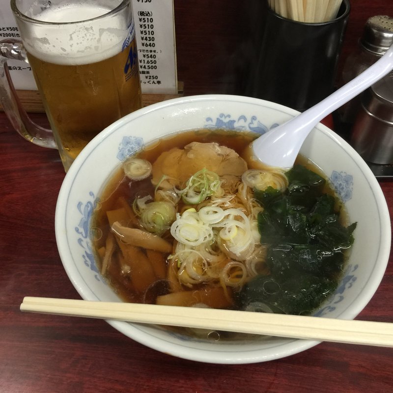 醤油ラーメン(ラーメン ぱっくん亭 （ぱっくんてい）)