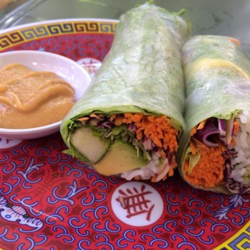 Salad rolls( The Clay Oven)