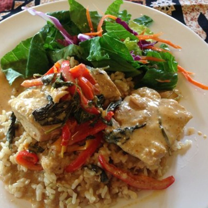 Red Curry Mahi Mahi( The Clay Oven)