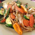 Drunken noodles