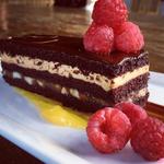 Hazelnut chocolate crunch cake