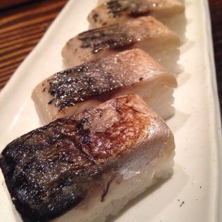 Battera Mackerel Sushi(Izakaya Hachi)