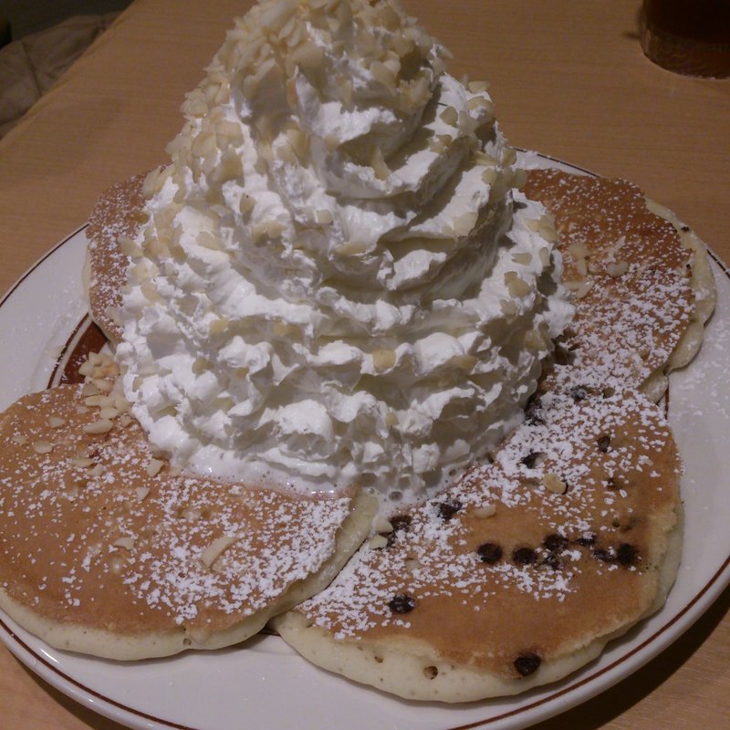 ハワイアンケーキサンプラー(Eggs 'n Things お台場店)