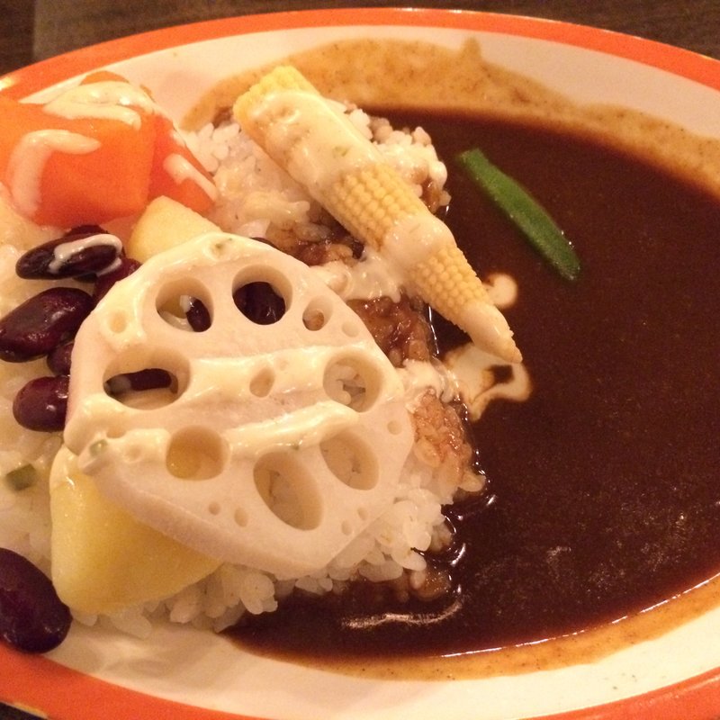 スチームベジタブルカレー(S.S.コロンビア・ダイニングルーム)