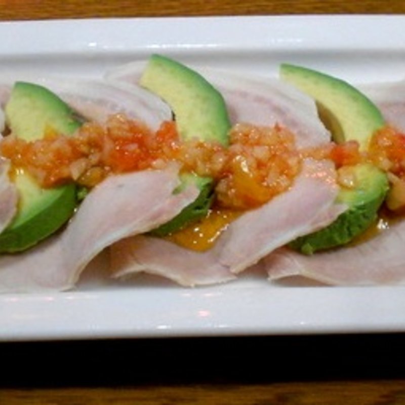 自家製ハムとアボカドのサラダ仕立て(ケラケラ クランツ （KELLER KELLER KRANZ）)