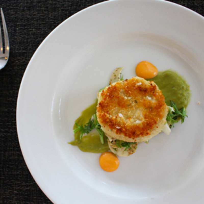 crab cake(beach house at the moana)