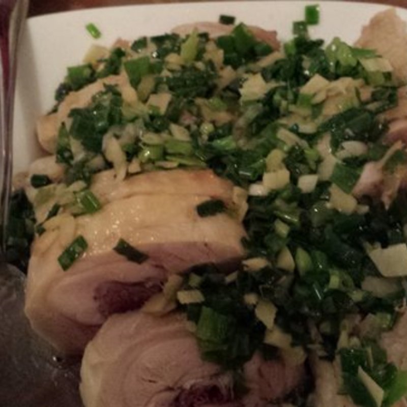 ginger onion chicken(Dew Drop Inn)