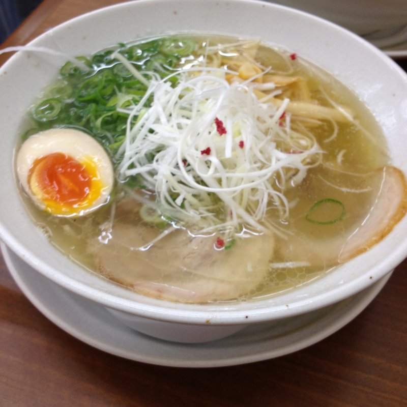 海老塩ラーメン(らーめん浪越)