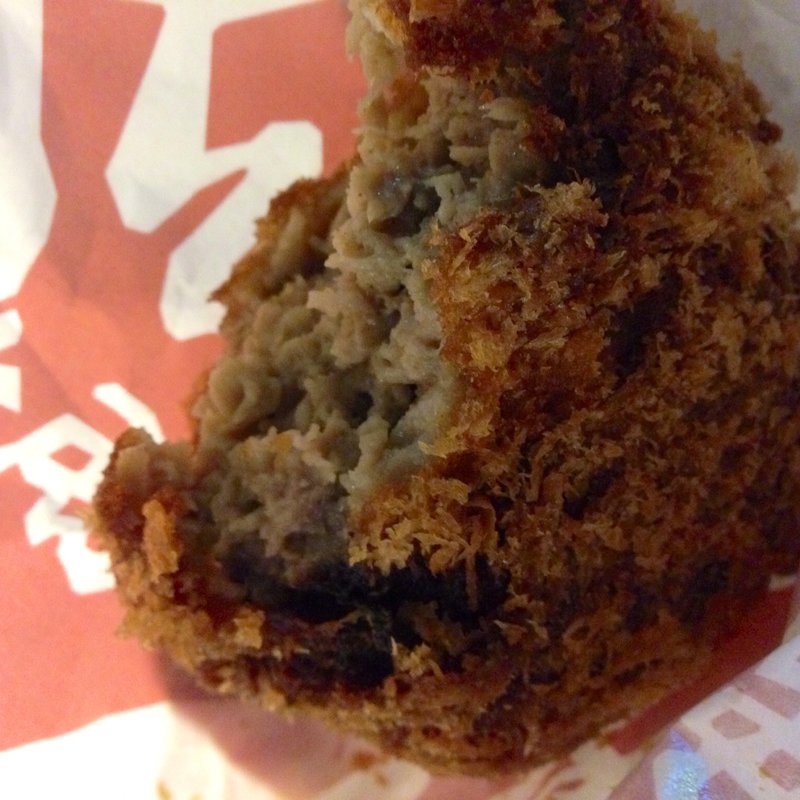 自家製メンチカツ(人形町今半 人形町本店)