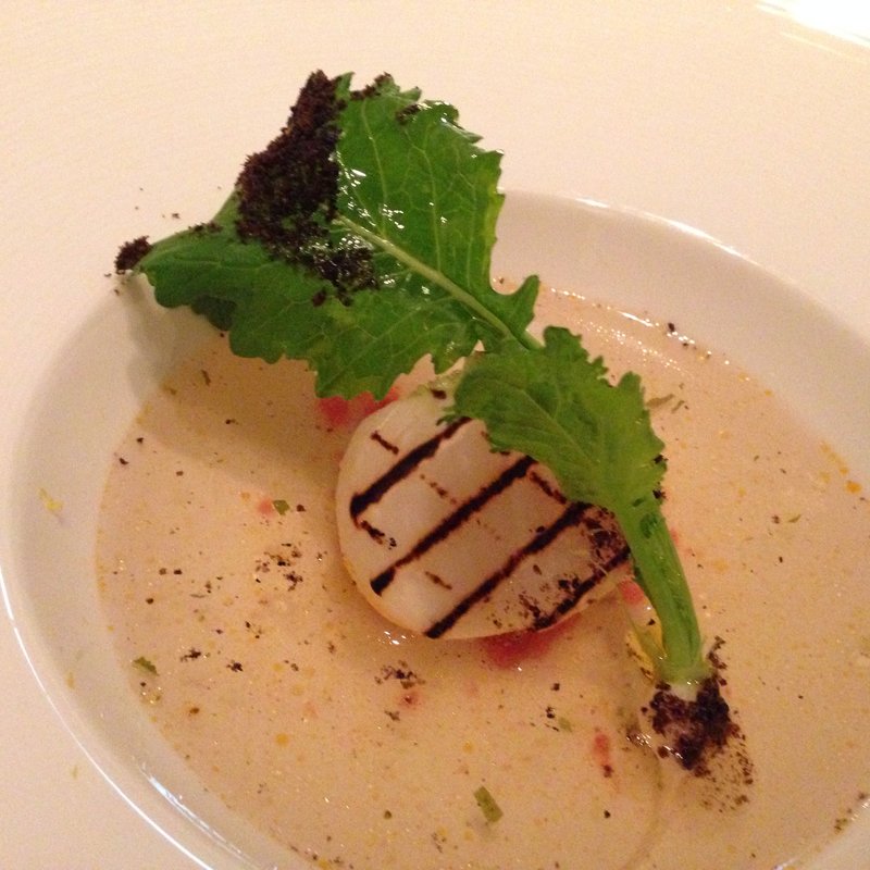 カブのスープ仕立て(ザ・ロビーラウンジ)