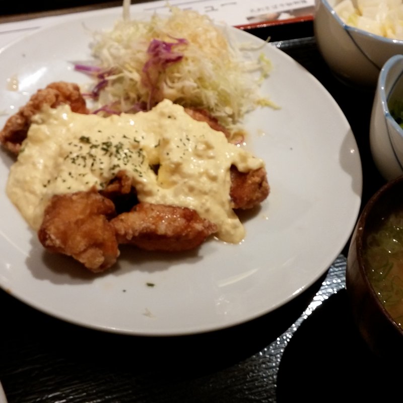 チキン南蛮御膳(なかめのてっぺん 横浜みなとみらい)