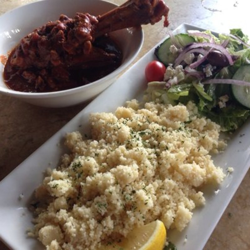 Lamb Shank Cous Cous(The Fat Greek)