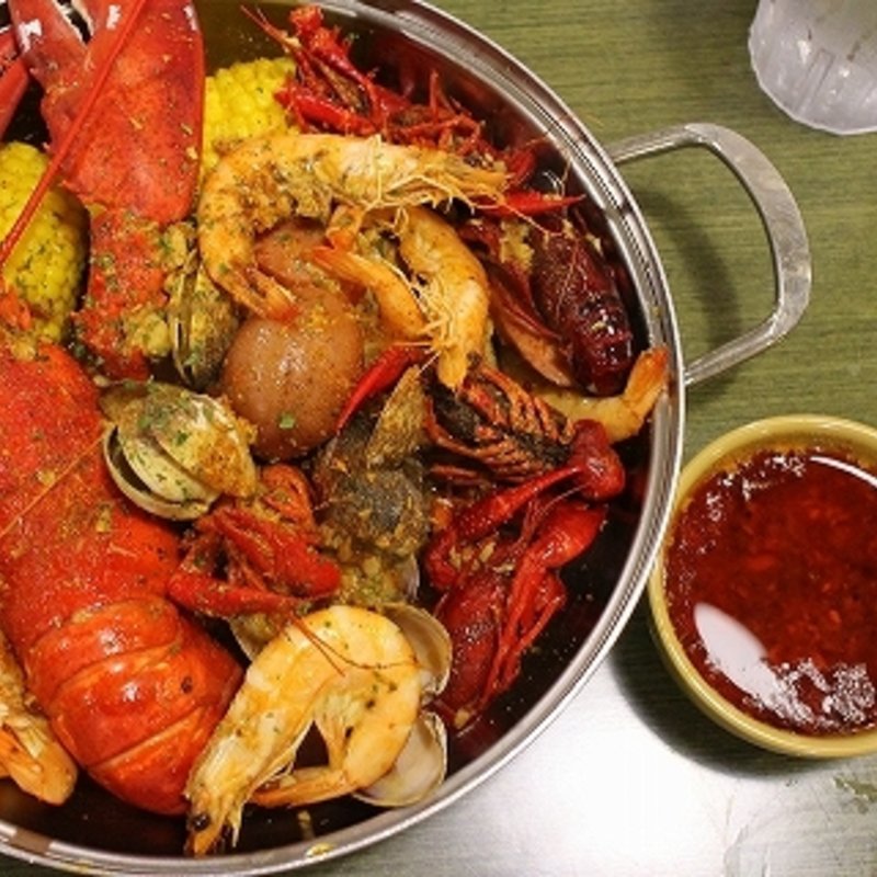 ロブスターメインのコンボ(Ah-Lang Restaurant)