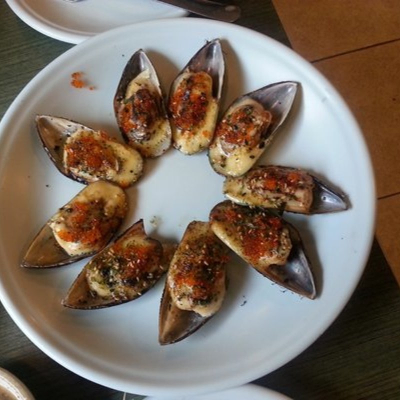 baked mussels(Ah-Lang Restaurant)