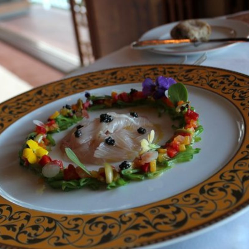 Sea Bass Carpaccio(La Mer)