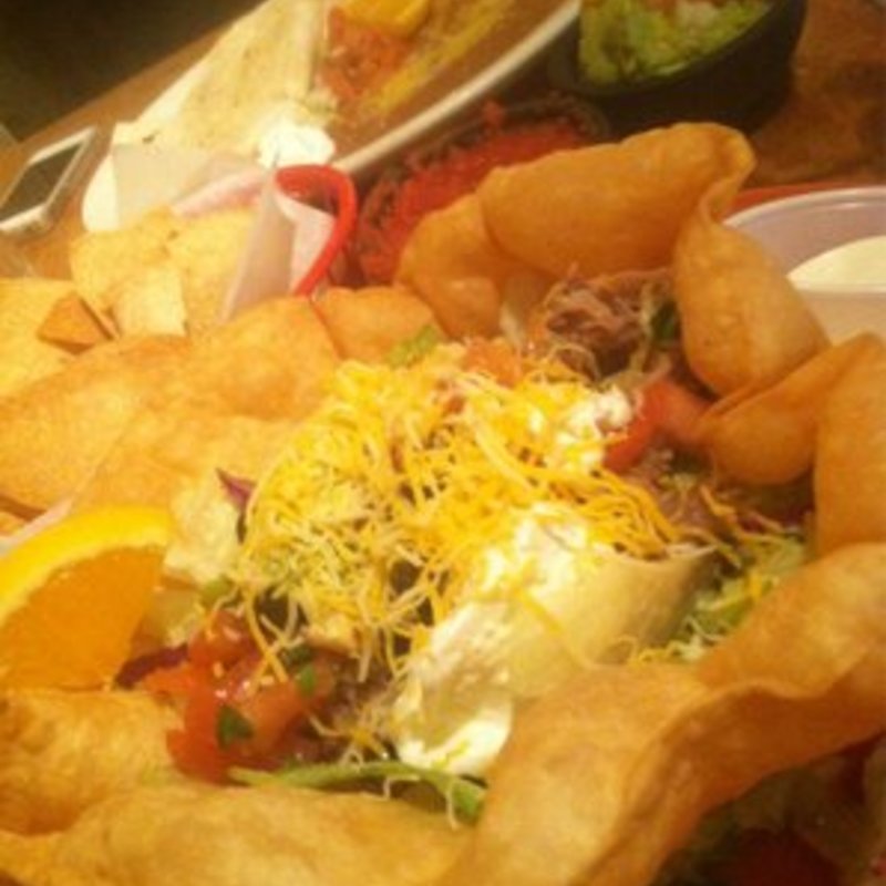 Taco Salad with Kahlua Pork(Mexico Lindo)