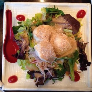 Tofu salad(Rokkaku Restaurant)