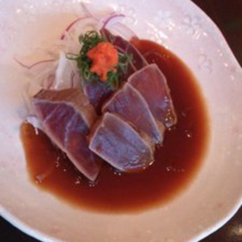 Seared ahi (Rokkaku Restaurant)