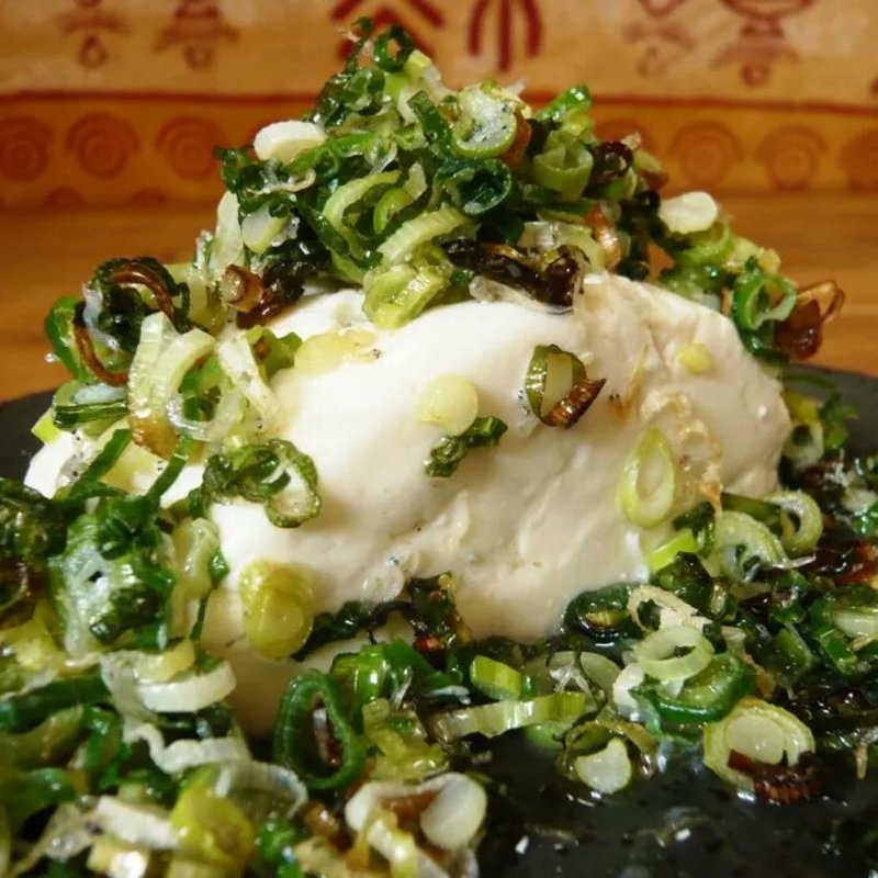 ネギ豆腐(ぐぁらく)