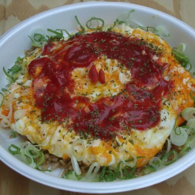 オムそばめし(ぐぁらく)