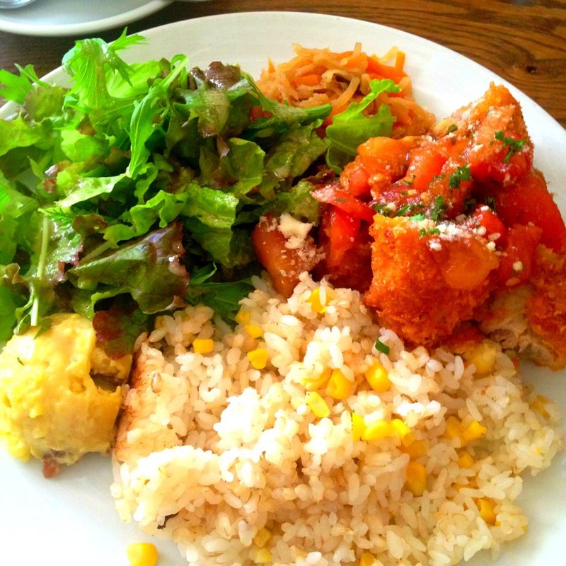 特製イタリアンロールカツ ランチ(LIFE)