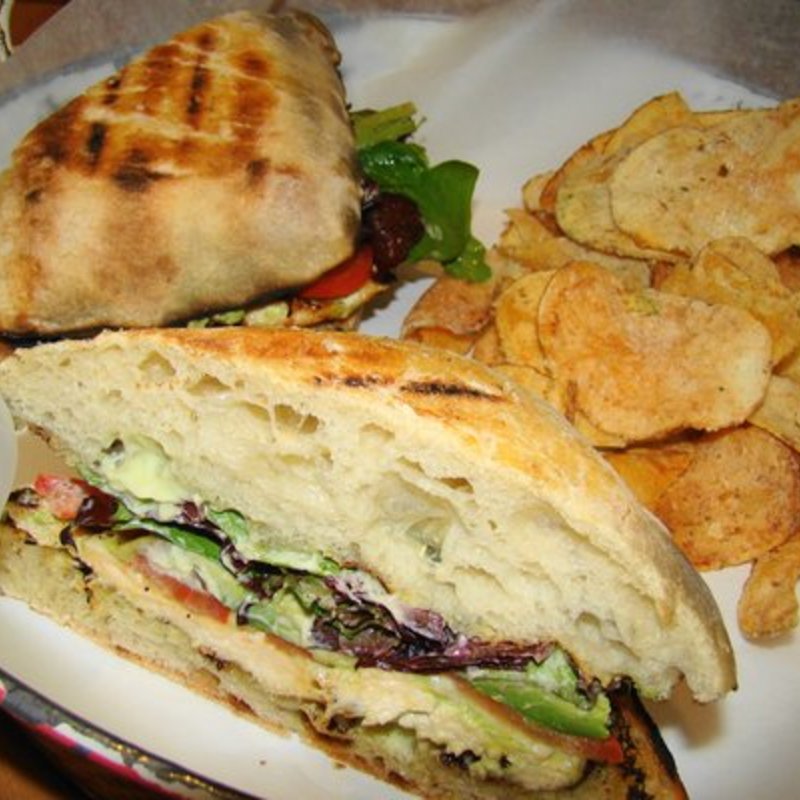 Chicken Pesto sandwich(Soda Pop's)
