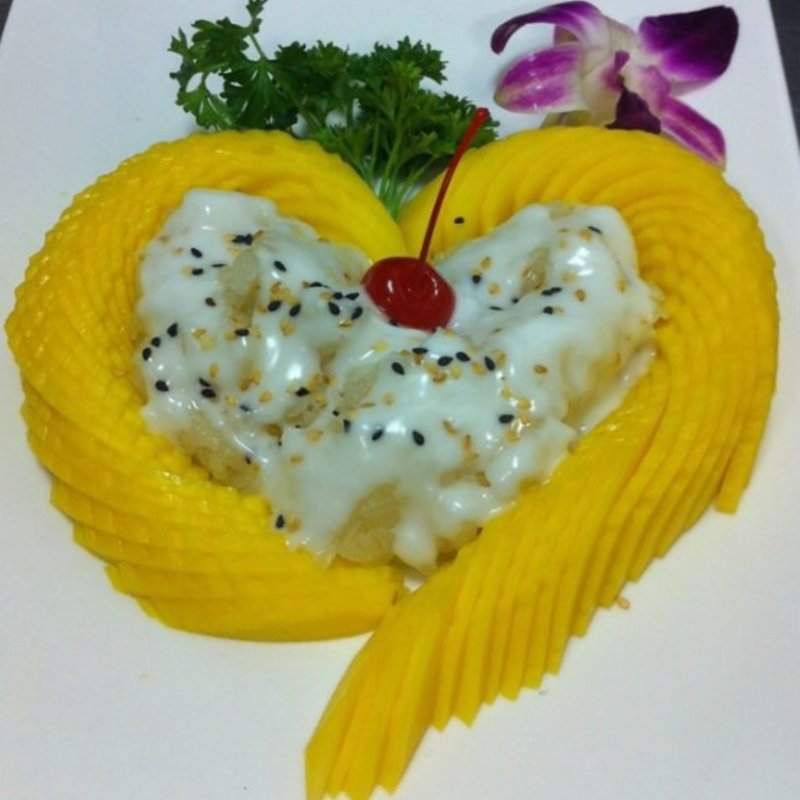 Mango w sweet Sticky rice(PMarin Thai)