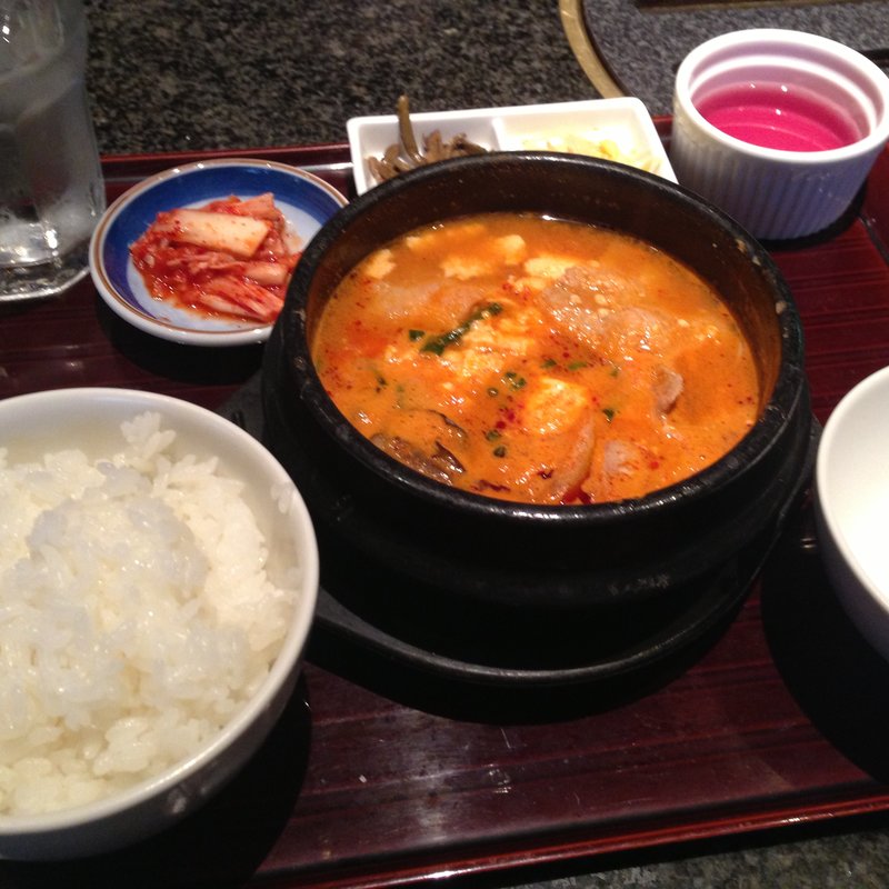 豚肉スンドゥブ(炭火焼肉 An （スミビヤキニク　アン）)