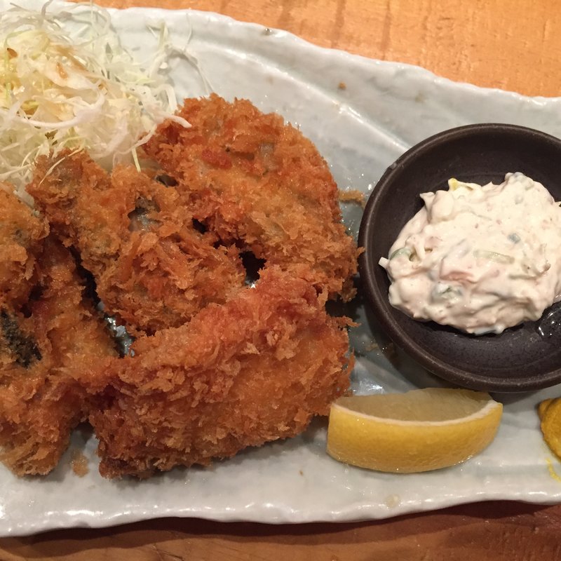 定番カキフライ(魚真 渋谷店)