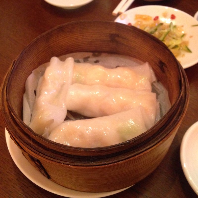 海老蒸し春巻き(点心屋台 餃包 六本木店 （ギョーパオ）)