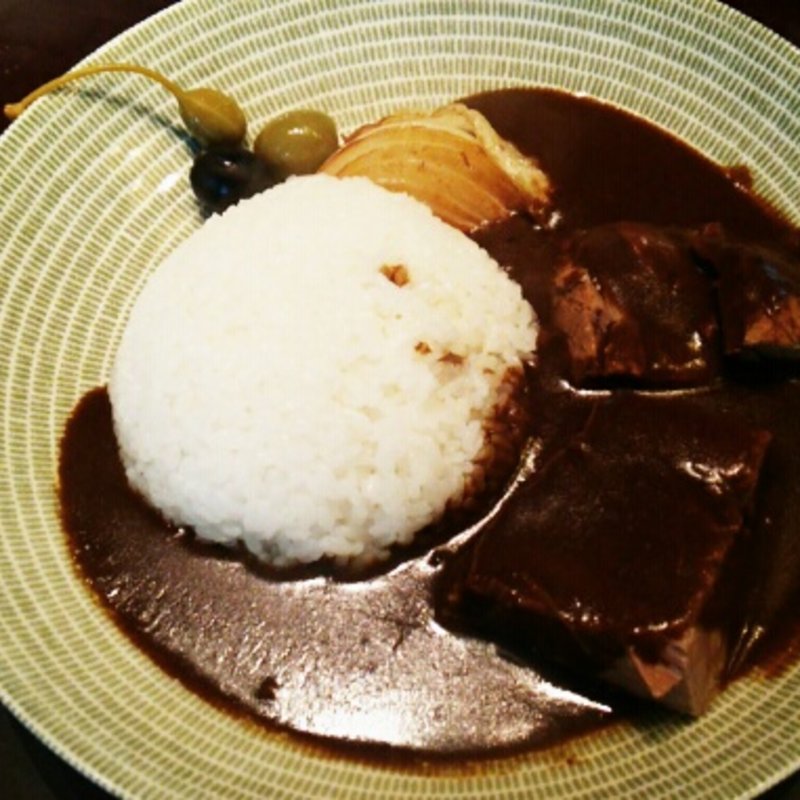 しらさぎ邸特製黒カレー(カフェ＆ガーデン しらさき邸)