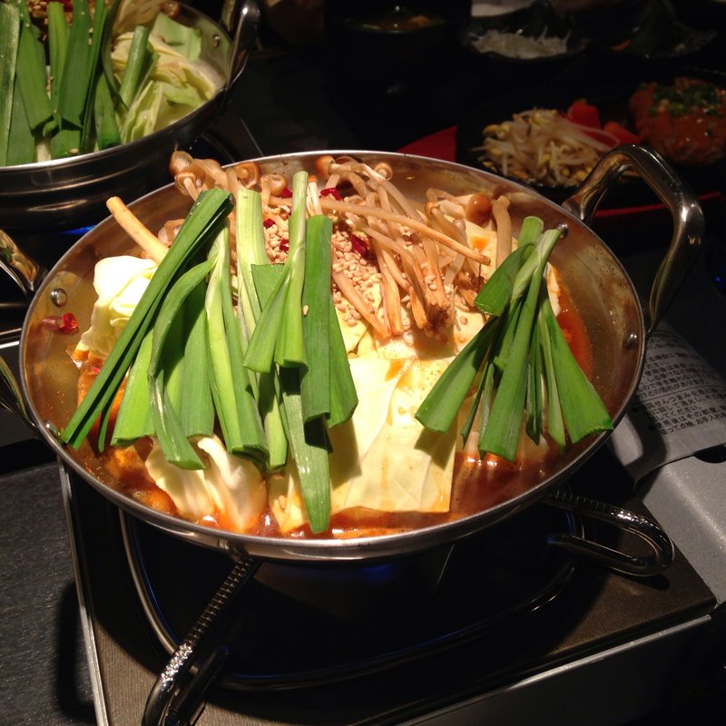 ランチもつ鍋定食