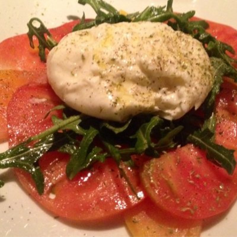 burrata caprese(Locanda Positano)