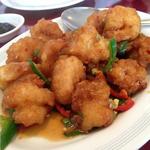 Garlic prawns,(Eastern Paradise Restaurant)