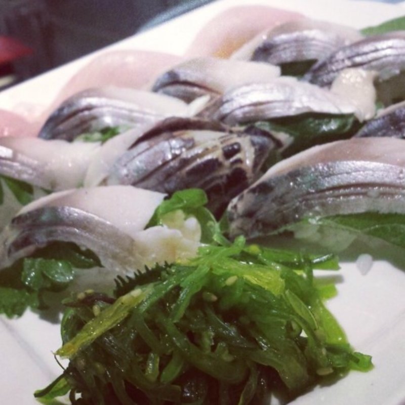 Mackerel w shiso(Yanagi Bistro)