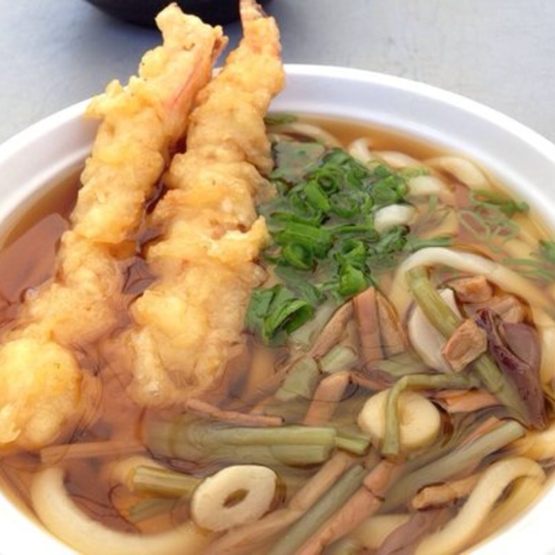 Shrimp tempura udon(Yajima-ya)
