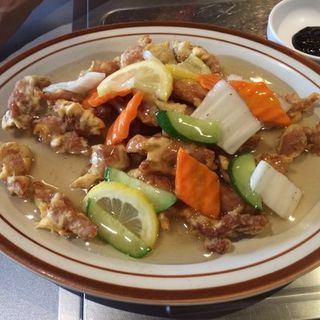 Sweet and sour pork(Yakiniku LuLuRaRa)