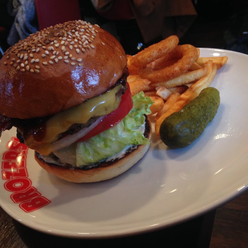 レッドチリホットバーガー(ブラザーズ 人形町本店 （BROZERS'）)