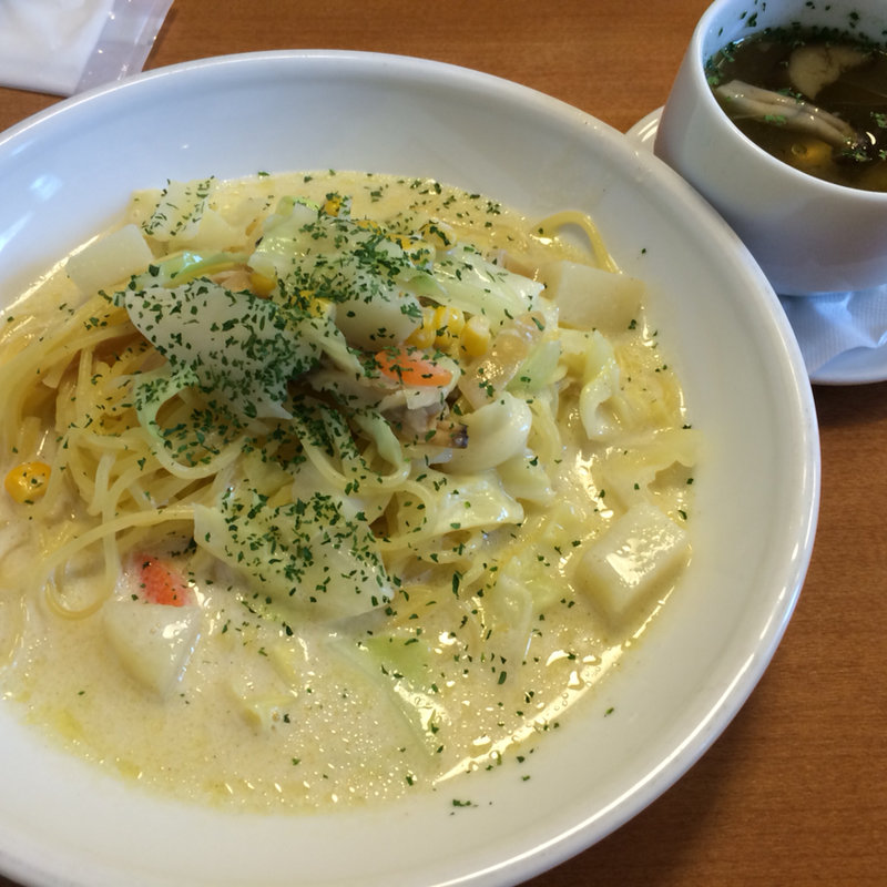 クラムチャウダー風クリーム生パスタ(カフェケイティー （CAFE KATY）)