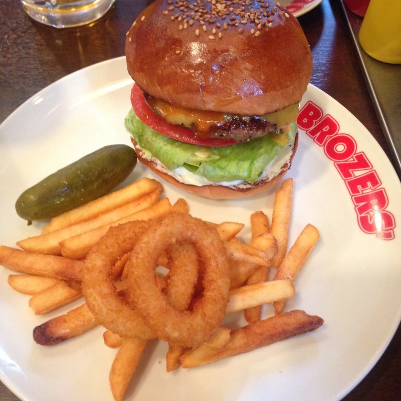 ベーコンバーガー(ブラザーズ 人形町本店 （BROZERS'）)