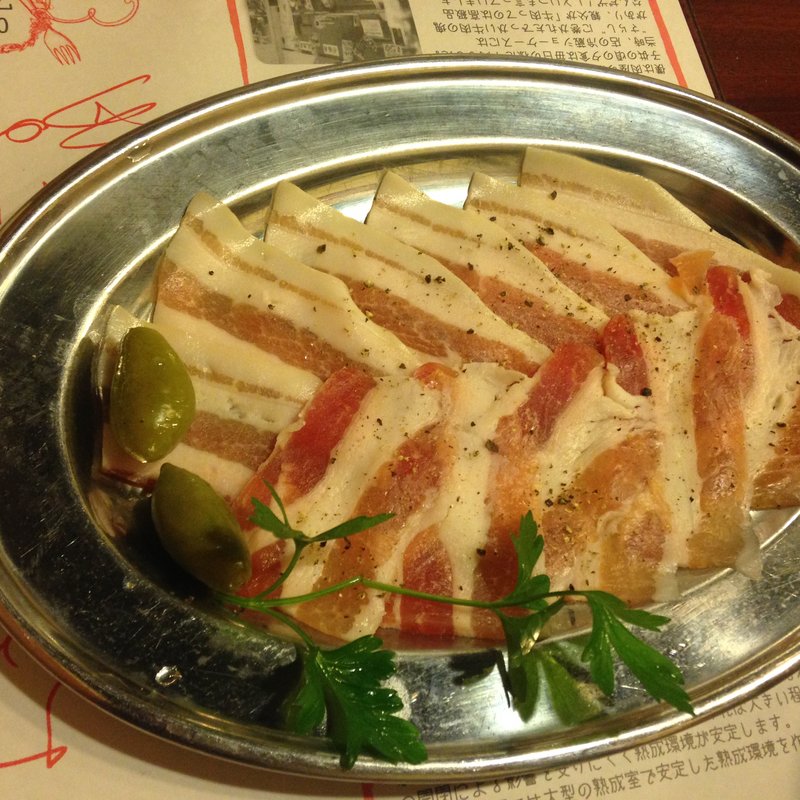 絶品生ベーコン(小松屋 人形町本店)