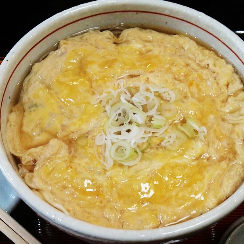 卵とぢそば(吾妻庵)