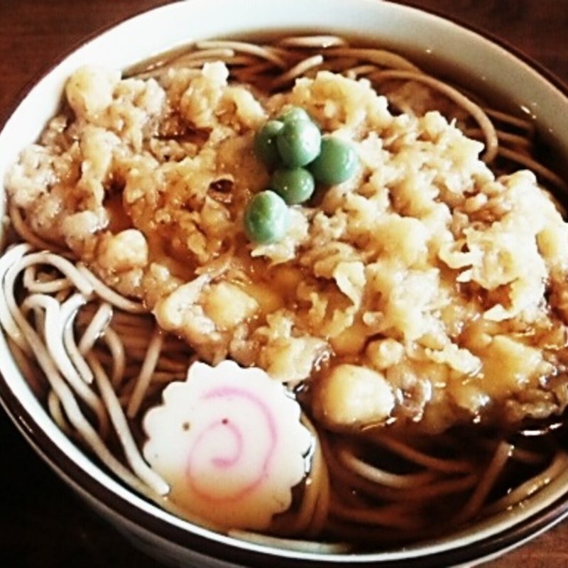 天ぷらそば(吾妻庵)