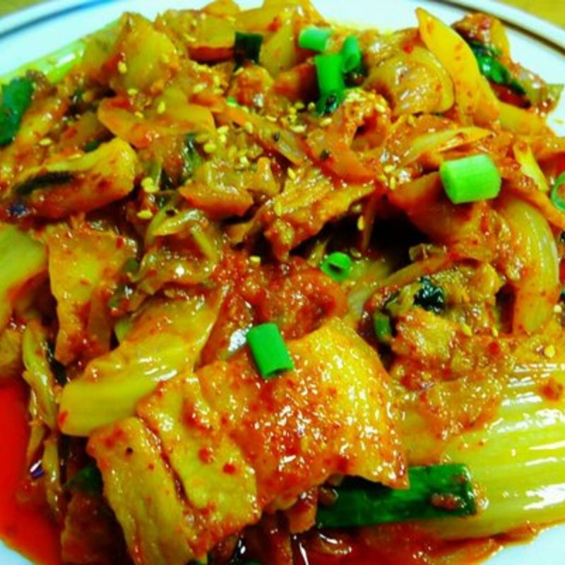Kimchi Spicy Pork (Ja Gal Chi Restaurant )