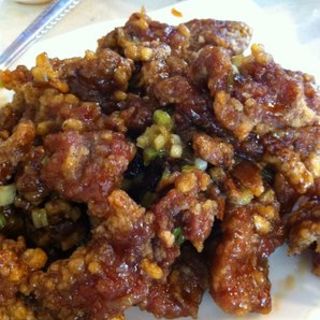 Crispy Tangerine Beef(Canton Seafood Restaurant)