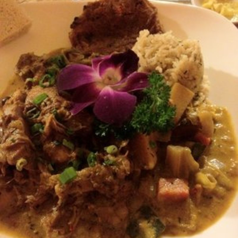 Curry chicken(Jawaiian Irie Jerk Restaurant)