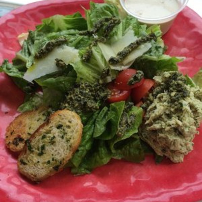 Pesto chicken caesar salad(Earl of Sandwich)