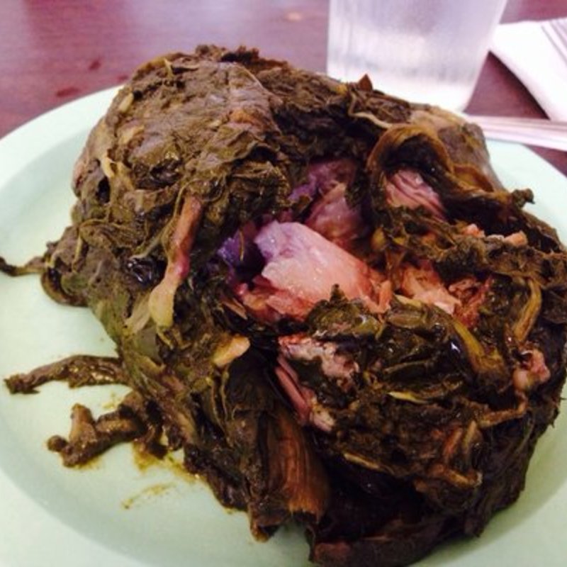 Pork lau lau(Ono Hawaiian Foods)