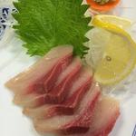 Hamachi sashimi